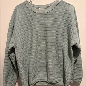 Silver Wear Light Green Knit Top